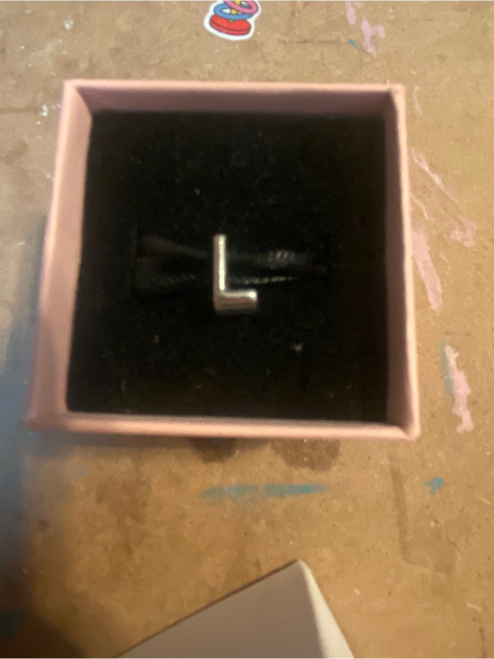 Pandora Initial L Letter Charm